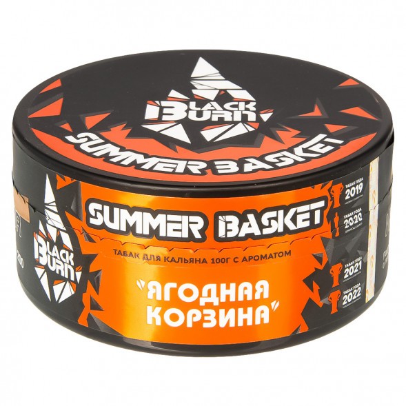 Табак BlackBurn - Summer Basket (Ягодная корзина, 100 грамм) купить в Перми