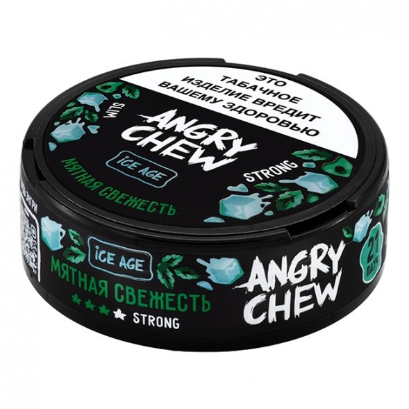 Табак жевательный Angry Chew Slim Strong - Мятная Свежесть (12 грамм) купить в Перми