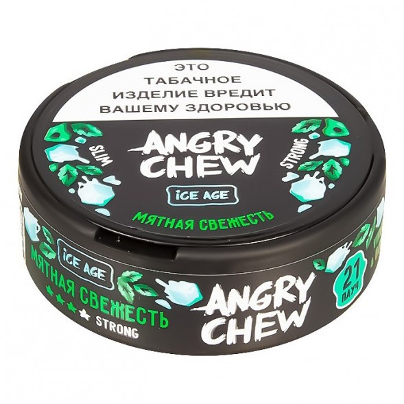 Табак жевательный Angry Chew Slim Strong - Мятная Свежесть (12 грамм) купить в Перми