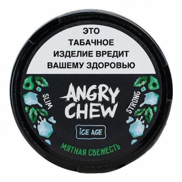 Табак жевательный Angry Chew Slim Strong - Мятная Свежесть (12 грамм) купить в Перми