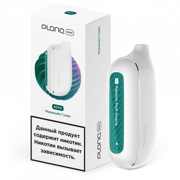 PLONQ MAX - Гуава Маракуйя (6000 затяжек) купить в Перми