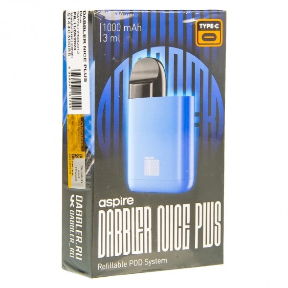 Электронная сигарета Brusko - Dabbler Nice Plus (Синий) купить в Перми