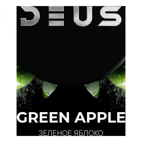 Табак Deus - Green Apple (Зелёное Яблоко, 30 грамм) купить в Перми