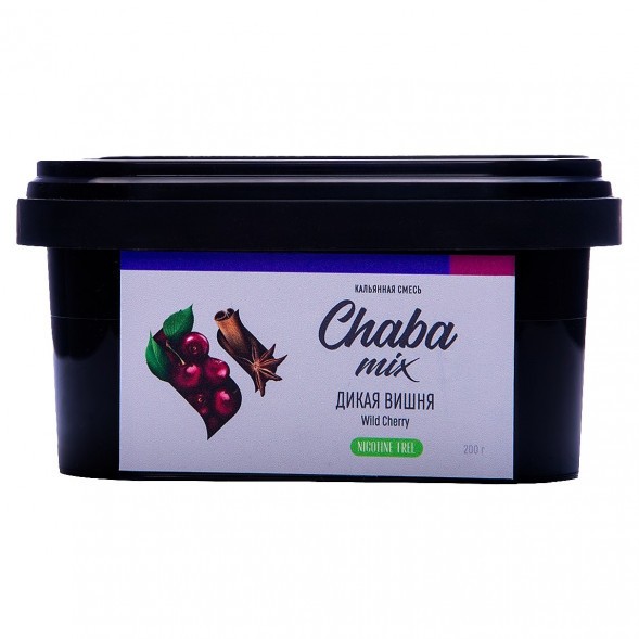 Смесь Chaba - Wild Cherry (Дикая Вишня, 200 грамм, Без никотина) купить в Перми