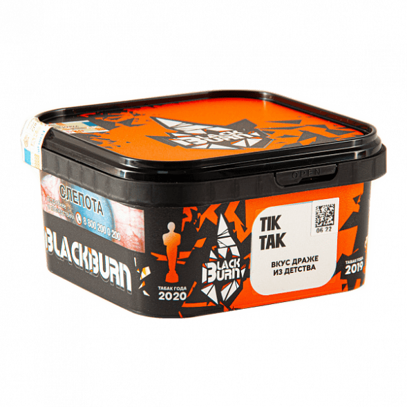 Табак BlackBurn - Tik Tak (Тик-Так, 200 грамм) купить в Перми