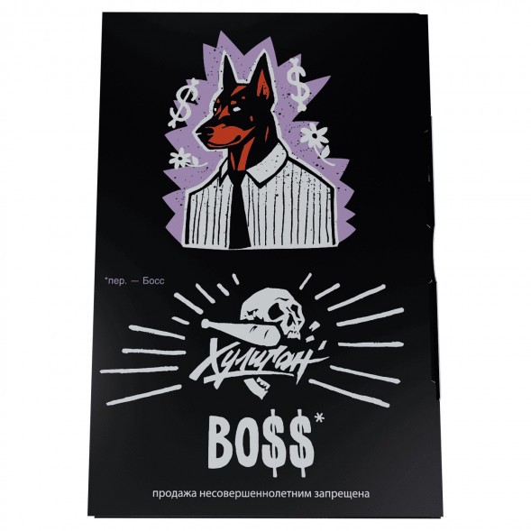Табак Хулиган - BOSS (Цветочный Виски, 25 грамм) купить в Перми