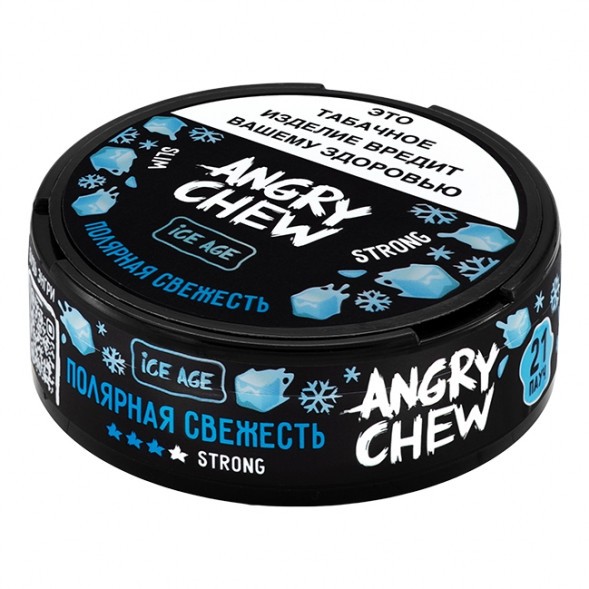 Табак жевательный Angry Chew Slim Strong - Полярная Свежесть (12 грамм) купить в Перми