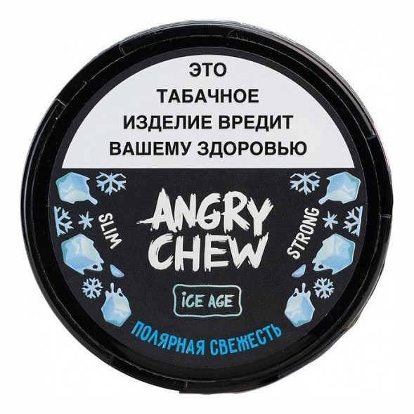 Табак жевательный Angry Chew Slim Strong - Полярная Свежесть (12 грамм) купить в Перми