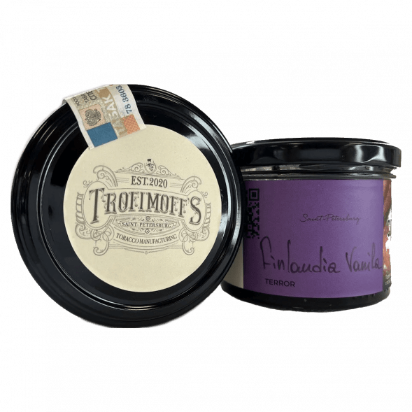Табак Trofimoff&#039;s Terror - Finlandia Vanila (Финская Ваниль, 125 грамм) купить в Перми