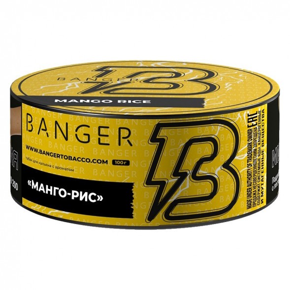 Табак Banger - Mango Rice (Манго-Рис, 100 грамм) купить в Перми