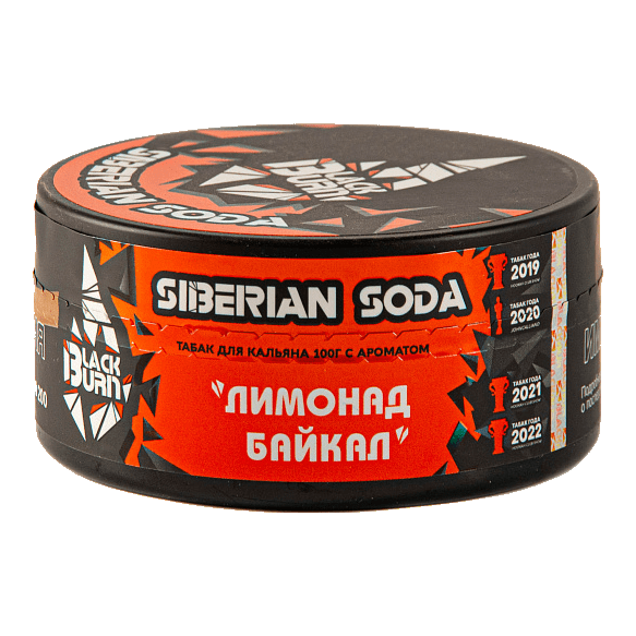 Табак BlackBurn - Siberian Soda (Лимонад Байкал, 100 грамм) купить в Перми