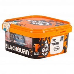 Табак BlackBurn - Epic Yogurt (Черничный Йогурт, 200 грамм)