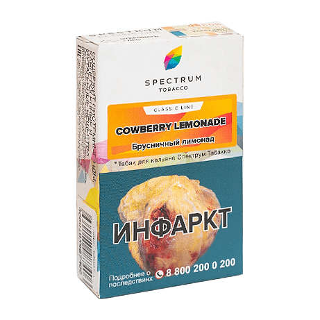 Табак Spectrum - Cowberry Lemonade (Брусничный Лимонад, 25 грамм) купить в Перми
