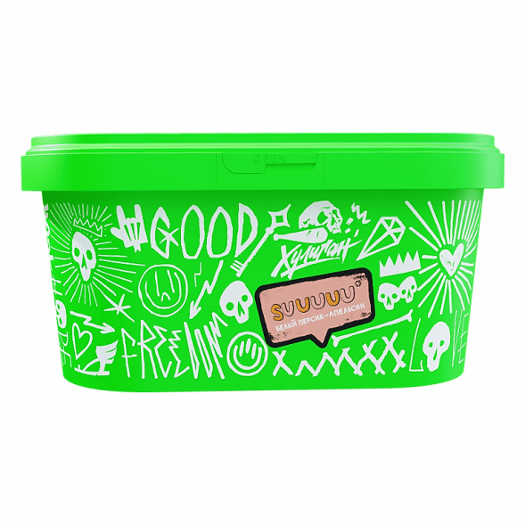 Табак Хулиган - Suuuuu (Белый Персик и Апельсин, 200 грамм) купить в Перми