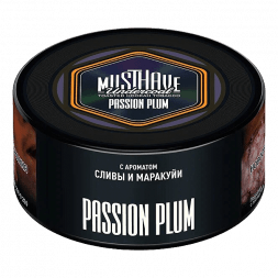 Табак Must Have - Passion Plum (Слива и Маракуйя, 125 грамм)