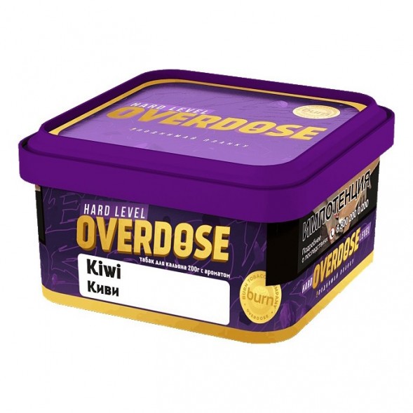 Табак Overdose - Kiwi (Киви, 200 грамм) купить в Перми