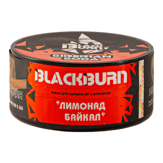 Табак BlackBurn - Siberian Soda (Лимонад Байкал, 25 грамм) купить в Перми