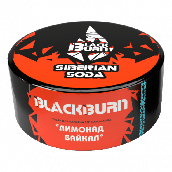 Табак BlackBurn - Siberian Soda (Лимонад Байкал, 25 грамм) купить в Перми
