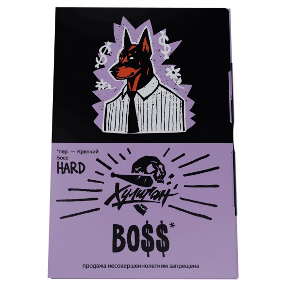 Табак Хулиган Hard - BOSS (Цветочный Виски, 25 грамм) купить в Перми