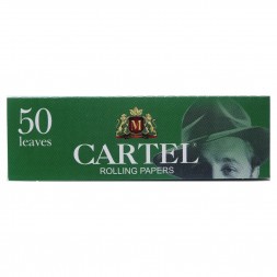 Бумага для самокруток Cartel - Green (50 штук)