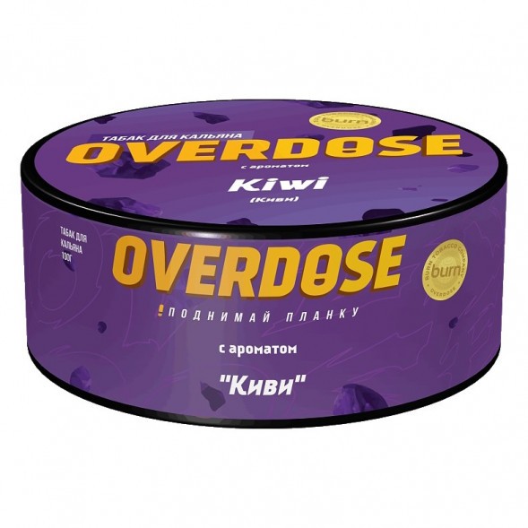 Табак Overdose - Kiwi (Киви, 100 грамм) купить в Перми