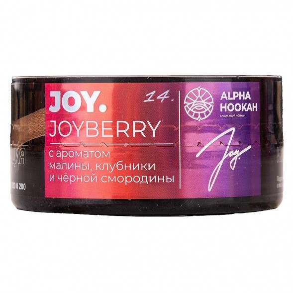 Табак Joy - Joyberry (Малина, Клубника и Чёрная Смородина, 25 грамм) купить в Перми