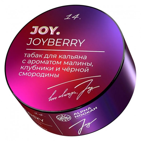 Табак Joy - Joyberry (Малина, Клубника и Чёрная Смородина, 25 грамм) купить в Перми