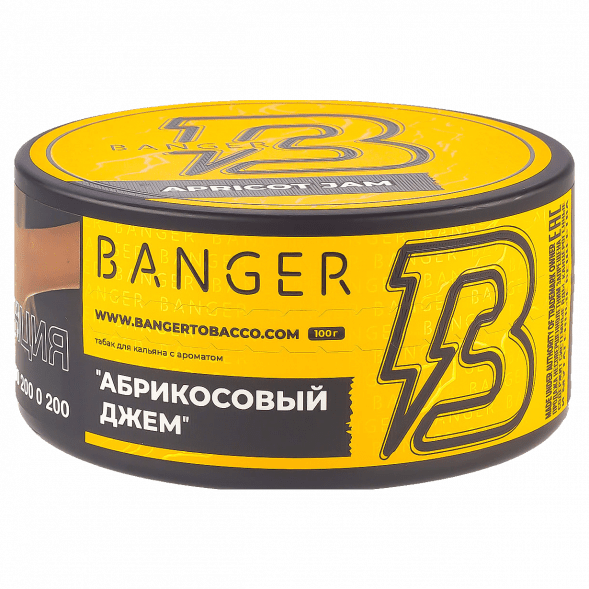 Табак Banger - Apricot Jam (Абрикосовый Джем, 100 грамм) купить в Перми