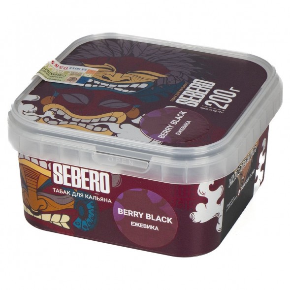 Табак Sebero - Berry Black (Ежевика, 200 грамм) купить в Перми
