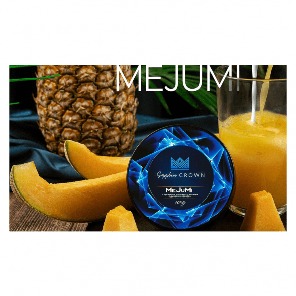 Табак Sapphire Crown - MeJuMi (Молочный Напиток с Дыней и Ананасом, 25 грамм) купить в Перми