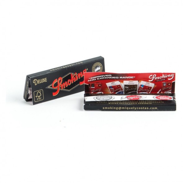 Бумага для самокруток Smoking - Regular Deluxe (70х37 мм, 60 штук) купить в Перми