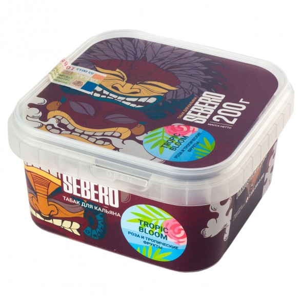 Табак Sebero - Tropic Bloom (Роза и Тропические Фрукты, 200 грамм) купить в Перми