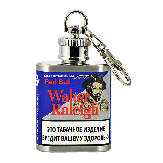 Нюхательный табак Walter Raleigh - Red Bull (Редбул, фляга 10 грамм) купить в Перми