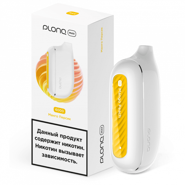 PLONQ MAX - Манго Персик (6000 затяжек) купить в Перми