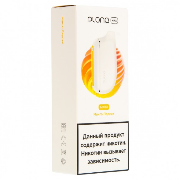 PLONQ MAX - Манго Персик (6000 затяжек) купить в Перми