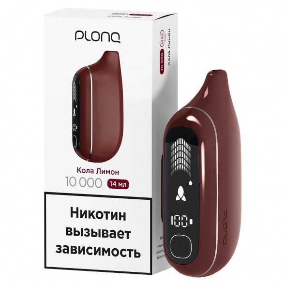 PLONQ MAX PRO - Кола Лимон (10000 затяжек) купить в Перми