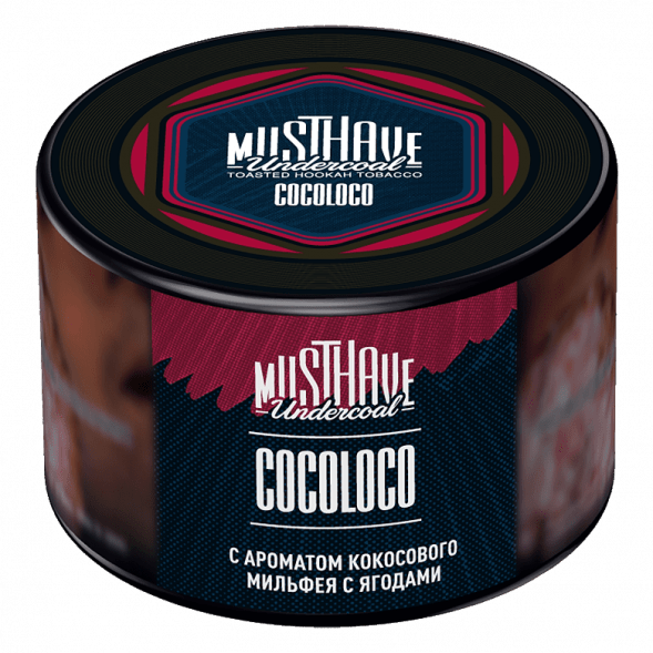 Табак Must Have - Cocoloco (Кокосовый Мильфей с Ягодами, 40 грамм) купить в Перми