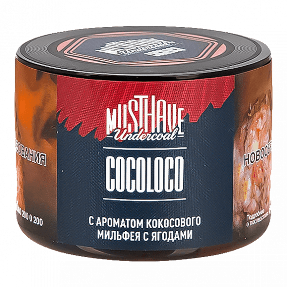 Табак Must Have - Cocoloco (Кокосовый Мильфей с Ягодами, 40 грамм) купить в Перми