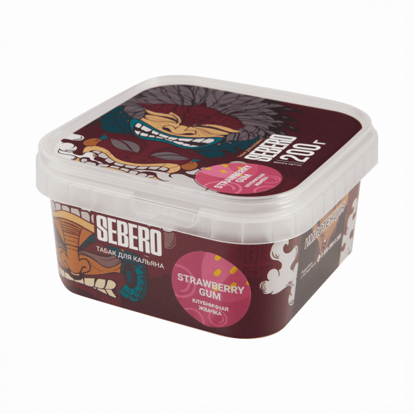 Табак Sebero - Strawberry Gum (Клубничная Жвачка, 200 грамм) купить в Перми