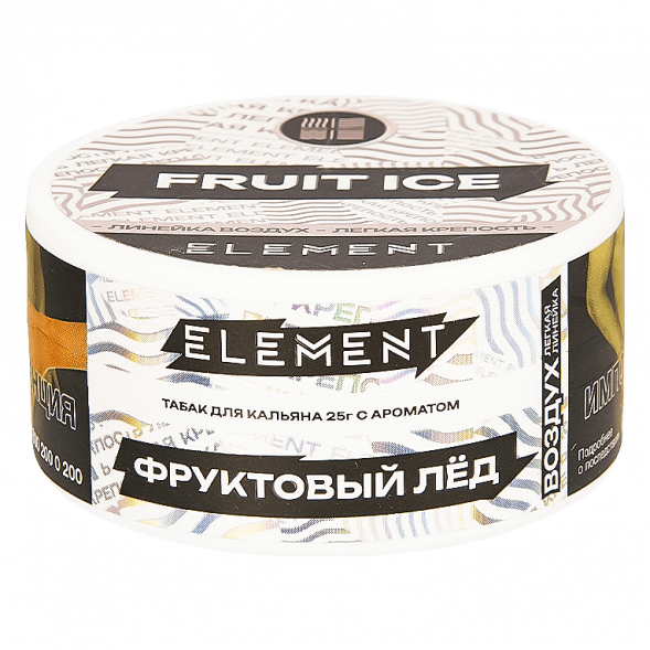 Табак Element Воздух - Fruit Ice NEW (Фруктовый Лёд, 25 грамм) купить в Перми