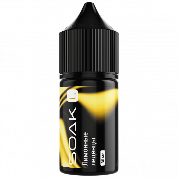 Жидкость SOAK L30 - Lemon Lollipops (Лимонные Леденцы, 30 мл, 2 мг) купить в Перми