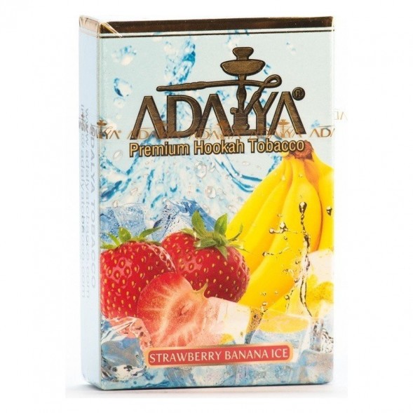 Табак Adalya - Strawberry Banana Ice (Ледяная Клубника и Банан, 200 грамм) купить в Перми