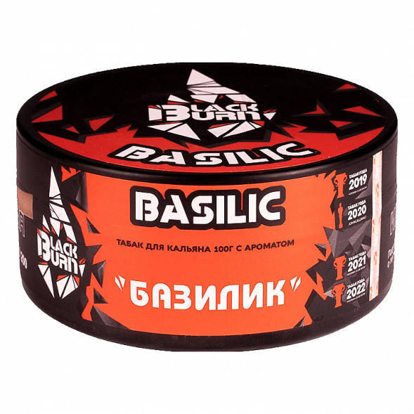 Табак BlackBurn - Basilic (Базилик, 100 грамм) купить в Перми
