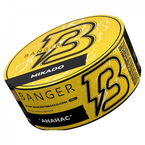 Табак Banger - Mikado (Ананас, 100 грамм) купить в Перми