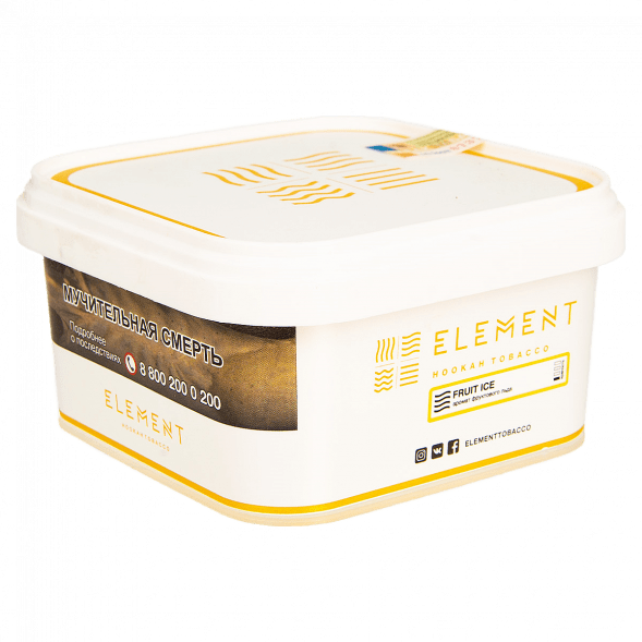 Табак Element Воздух - Fruit Ice NEW (Фруктовый Лёд, 200 грамм) купить в Перми