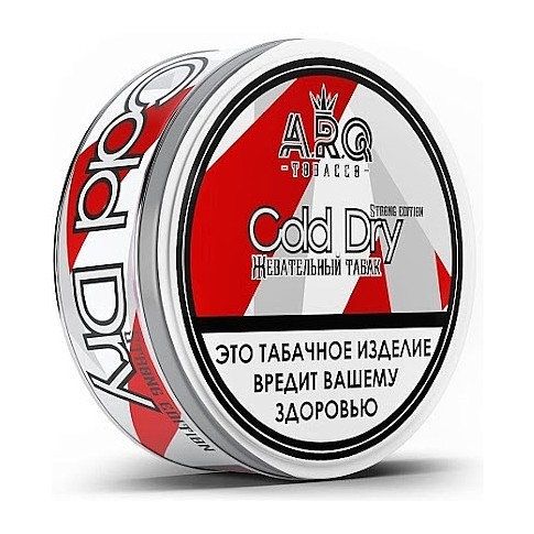 Табак жевательный ARQ Tobacco - Cold Dry (16 грамм) купить в Перми
