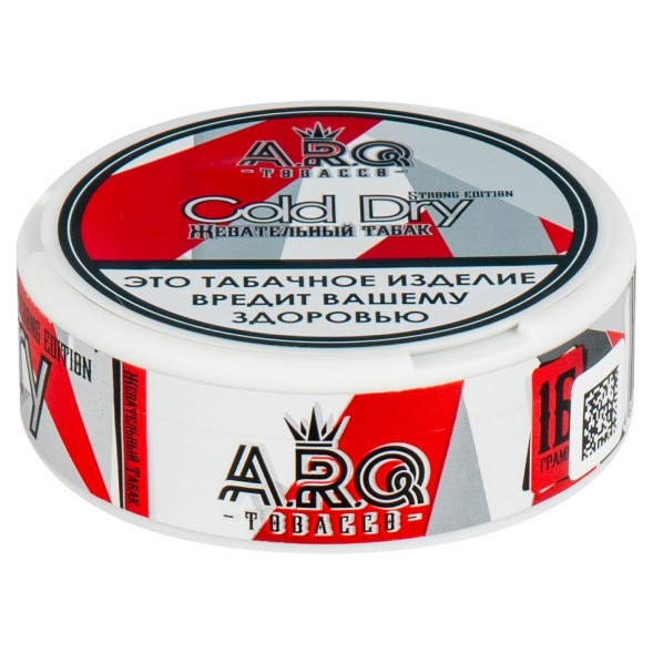 Табак жевательный ARQ Tobacco - Cold Dry (16 грамм) купить в Перми