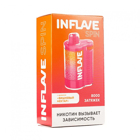 INFLAVE SPIN - Вишнёвый Нектар (8000 затяжек) купить в Перми