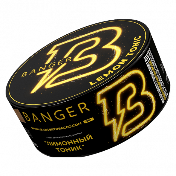 Табак Banger - Lemon Tonik (Лимонный Тоник, 100 грамм) купить в Перми