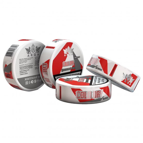 Табак жевательный ARQ Tobacco - Cold Dry (10 грамм) купить в Перми